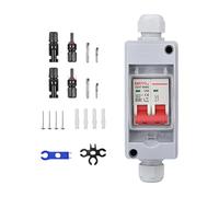 Rebellious Combinateur solaire efficace DC500V avec plusieurs entrées Boîte combinée ABS solide pour la gestion de la puissance photovoltaïque