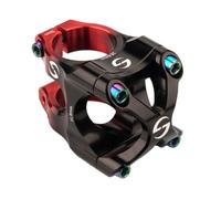 Rebellious Guidon de VTT Potence courte Alliage d'aluminium Accessoires de vélo de route courts Facile à installer Accessoires de VTT