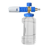 Rebellious Lance à mousse neige pour distributeur de savon de voiture canon réglable large bouche raccord rapide 1/4" avec concentration réglable