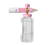 Rebellious Lance à mousse neige pour distributeur de savon de voiture canon réglable large bouche raccord rapide 1/4" avec concentration réglable
