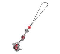 Rebellious Porte-clés à breloques corbeau unique en forme de corbeau - Accessoire mobile polyvalent - Pendentif suspendu pour unique et créa, taille unique, Acier allié