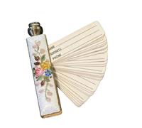 Rebellious Répertoire téléphonique vintage en métal à fleurs - Carnet d'adresses - Carnet d'adresses compact - Unisexe - Répertoire téléphonique