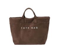 Rebellious Sac de transport en suédine avec poignée de transport supérieure pour femme Grand sac de travail Sac à main Travail Sac à main Sac pour ordinateur portable Voyage Tendance Sacs à main pour