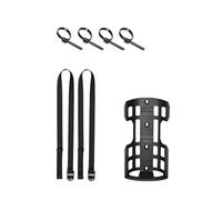 Rebellious Sacoche de fourche de vélo - Support de rangement extensible - Structure en polystyrène renforcé - Pour les excursions à distance - En plastique