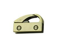 Rebellious Sacs à main pratiques Accessoires en métal pour le bricolage Installation rapide Utilisation ergonomique Projets de studio à domicile Fermetures de sac et clips, bronze