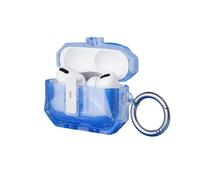 Rebellious Secure Clear Étui de protection pour Pods Professional 3. Écouteurs avec lampe de charge LED et stylo de nettoyage avec étui avec lampe de charge LED