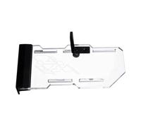 Rebellious Stabilisateurs de carte graphique modernes en acrylique avec ajustement multitrou et synchronisation chromatique pour boîtier PC de bureau. Support de carte graphique acrylique