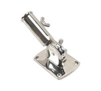 Rebellious Support de drapeau réglable - Rotation à 180 ° - Construction en acier inoxydable - Pour mur extérieur, clôture, véhicule