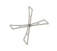 Rebellious Surface de barbecue pratique, solution de contact alimentaire sécurisée pour la cuisine en plein air, structure métallique pour le cuiseur vapeur extérieur