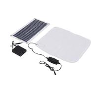 Rebellious Tapis chauffant solaire économe en énergie pour animaux de compagnie pour voitures, sac à dos, boîte de rangement électrique entourée d'un bâtiment ABS souple et permanent, couverture