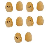 Rebellious Tissu doux, poupées de pommes de terre, porte-clés, broche, pendentif, porte-clés en peluche, pendentifs créatifs pour sac, taille unique, Peluche/alliage/silicium/lanière