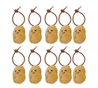 Rebellious Tissu doux, poupées de pommes de terre, porte-clés, broche, pendentif, porte-clés en peluche, pendentifs créatifs pour sac, taille unique, Peluche/alliage/silicium/lanière