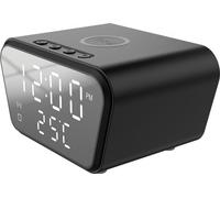 Rebeltec 10W W500 chargeur sans fil avec horloge numérique, réveil