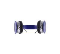 Rebeltec CITY - Ecouteurs avec micro - sur-oreille - filaire - jack 3,5mm - bleu