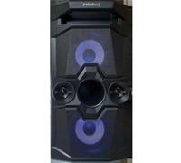 Rebeltec Enceinte sans fil Bluetooth lumiere multicolore fonction bass reflex autonomie 8 h - Noir