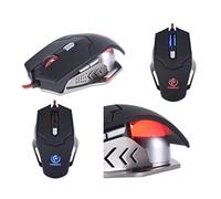 Rebeltec Falcon - Souris - optique - 6 boutons - filaire - USB