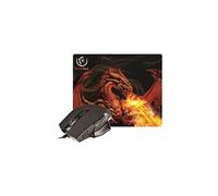 Rebeltec Red Dragon - Souris - optique - 6 boutons - filaire - USB