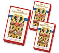 Reber Constanze Mozart Herzl 8 chocolats fourrés au cœur 80g 3er Pack