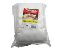 reber lot de 100 sacs 20x30 pour appareil à emballage sous vide 9701n et 9700n