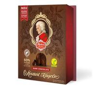Reber Lot de 6 boules Mozart Chocolat foncé - Véritable Reber Mozart Boules de chocolat doux et massepain et nougat