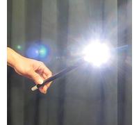 Rebetomo Super Flash Baguette magique Tours de magie Blanc/rouge/bleu Lumière Flash Stick gros plan Illusions Gimmicks Mentalisme Accessoires Accessoires (Blanc)