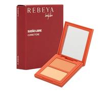 REBEYA Sueño Libre Correcteur Anti Cerne Compact 02 Medium - Correcteur Maquillage Double Teinte Fini Mat pour Cernes Rougeurs et Imperfections, Couvrance Modulable Longue Tenue Made in Italy