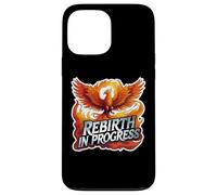Rebirth in Progress Phoenix Rising From Ashes Comeback Clean Coque pour iPhone 13 Pro Max