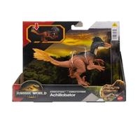 Mattel Jouet dinosaure Rebirth Strike Attack Achillobator Single Shot Authentique Jurassic World