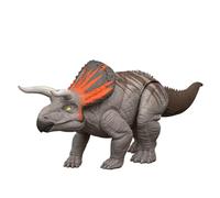 Jurassic World Rebirth Strike Attack-zuniceratops Figure Gris Enfants