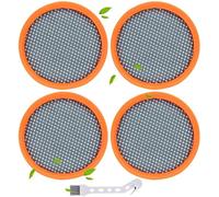 Rebirthcare 4 Filtres FC8009/01 pour Philips Aspirateurs SpeedPro & SpeedPro Aqua Pièces de Rechange Filtre pour Aspirateurs FC6721 FC6722 FC6723 FC6724 FC6725 FC6726 FC6727 FC6728 FC6729 Accessoires