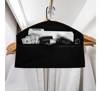 rebirthsame Diversion Hanger Coffre-fort ignifuge - Compartiment de poche pour les secrets, Sac rangement résistant à l'eau cacher objets valeur la maison ou voyages, Pochette fermeture, Black