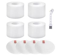 Rebithcare NZ801ukt Filtres en mousse pour rotateur Shark Powered Lift-Away NZ801uk NV680 NV681 NV682 NV683 NV800 NZ801 NV801uk NV803 UV810 NV620 AX910 AZ910 AZ912 DuoClean Pièces Filtre