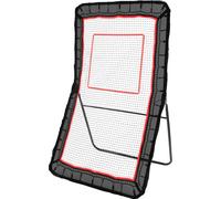 Rebond de crosse VEVOR pour l'arrière-cour, filet de rebond pour volley-ball de 1,2 x 2,1 m, écran d'entraînement pitchback throwback baseball-softball-return, angle réglable, mur d'entraînement au ti