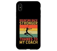 Rebondir Plus Fort grâce à Mon entraîneur de Gymnastique Coque pour iPhone XS Max