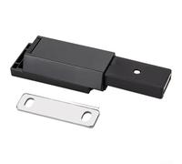 Rebondisseur magnétique push-to-open pour portes d'armoire, 5,5 x 3,8 x 2,2 cm, ferme-porte invisible très résistant, fermeture sécurisée silencieuse, utilisation à la maison et dans l'armoire (E)