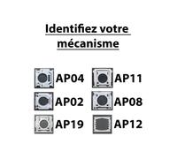 reboot - Kit de Touches AP12-POLONAIS pour Compatible avec Mac Book Pro 13'' 15'' 2016-2019 Compatible pour Apple -