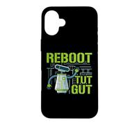 Reboot Tut Gut Admin Support IT Informaticien Administrateur Coque pour iPhone 16 Plus