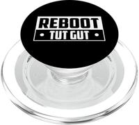 Reboot Tut Gut Admin Support IT Informaticien Administrateur PopSockets PopGrip pour MagSafe