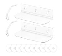 Rebord de fenêtre pour, 2 pièces, avec ventouses, Support Mural, pour l'extérieur, la Maison, Le Salon, la Chambre à Coucher, Le Coin, Le Balcon, la Ferme, Le Jardin, Les jardinières