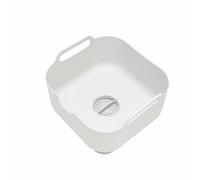 ReBorn - Bassine à vaisselle recy Vaisselle et vidange de cuisine - Grandes poignées de transport - Bouchon intégré - Bec verseur utile - Capacité de 9 litres - Fabriqué en Grande-Bretagne