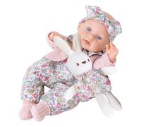 Reborn Doll, Real Life Full Body Dolls, 30,5 cm Soft Washable Sleeping Toy, Companion for Kids Nursery Role Play Birthday Christmas Bedroom Gift, Multicolore