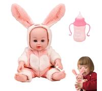 Reborn pour les, Jouet Sûr Et Inodore Avec Expression Vive, s Bébé Avec Corps Complet Et Vie Réelle, Pour Tout-Petits Et Garçons Et Filles Et Et Famille Et Anniversaire Et Fêtes Et Noël