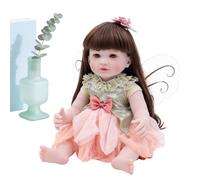 Reborn réaliste - Figurine de Fille avec Ailes d'ange | Figurine de s réelles - décorative pour Chambre d'enfant - Étagère, canapé, Chambre à Coucher, Table de Chevet, décoration p