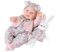 Reborn - Réplique de bébé endormi faite à la main, PVC pleine longueur, douce et réaliste, taille compacte | Tissu doux ami éducation feindre soin imagination fête