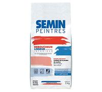Reboucheur Semin, Séchage Rapide, Enduit de Rebouchage et Lissage en Poudre, Intérieur, Blanc, Sac de 5 kg