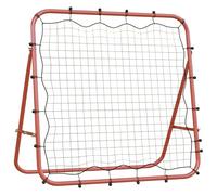 Rebounder de football réglable 96 x 80 x 96 cm en acier et polyéthylène - Idéal pour l'entraînement et les exercices de football - Cônes de marquage robustes pour terrain de football et jardin