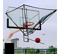 Rebounder, dispositif de retour suspendu, système de filet d'entraînement de tir en métal pour ballon standard, machine de rebond pour l'école, l'entraînement, la cour