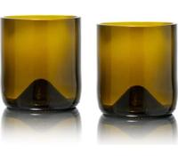 Rebouteux W2PACK-O, Olive, Verre, 2 pièces, Rond, 175 ml, 75 mm