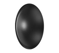 Rebower Cache-poussière PP 105mm DE 4.13" 21mm ép. 0.83" Noir | Dôme en plastique pour caisson de basses, Bouchon de bobine, Universel pour haut-parleur auto, 1 Pièce