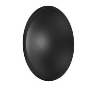 Rebower Capuchon Anti-poussière 70mm/2,76" DE 11mm/0,43" Ép. PP | 1 Pièce, Noir, pour Caisson de Basses et Haut-parleur Auto, Montage Universel, avec Dôme Plastique et Capuchon Bobine